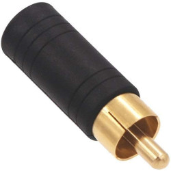 ADAPTATEUR RCA M / JACK 3.5 F MONO CO02152 - rer electronic