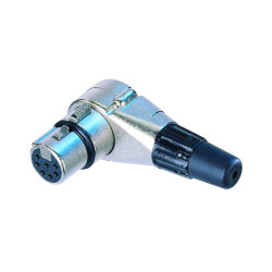 XLR 5BR COUDE F NEUTRIK NC5FRX-B NC5FRX-B - rer electronic