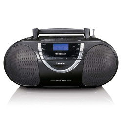 RADIO CASSETTE DAB CD BT LENCO SCD6900BK - rer electronic