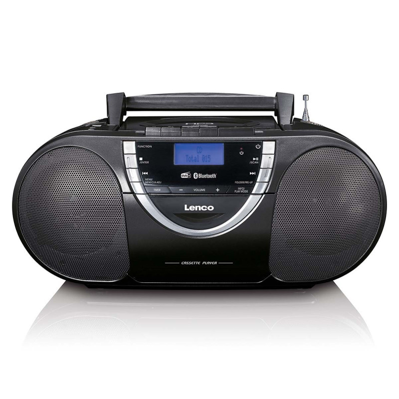 RADIO CASSETTE DAB CD BT LENCO SCD6900BK - rer electronic