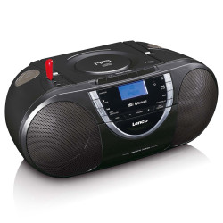 RADIO CASSETTE DAB CD BT LENCO SCD6900BK - rer electronic