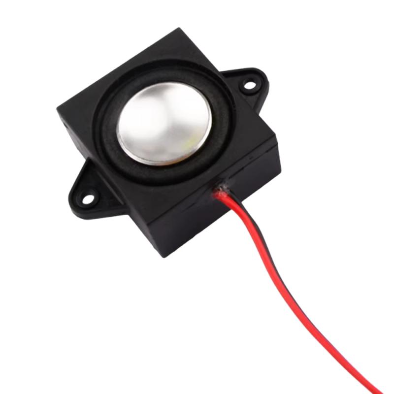 Mini Haut-Parleur carré cosses femelles Dupont HPMINICARRE - rer electronic