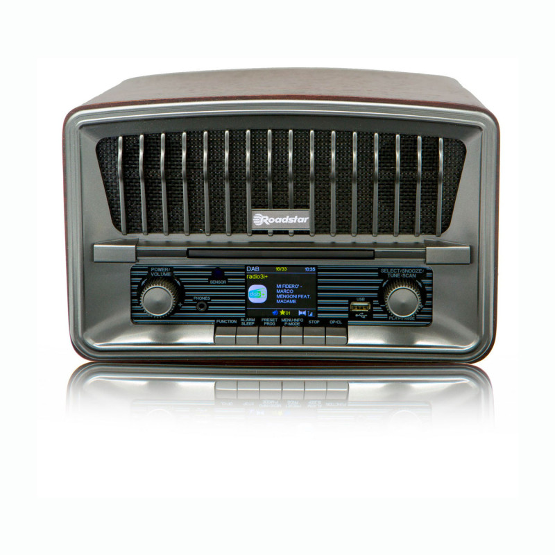 RADIO VINTAGE CD BT DAB/FM ROADSTAR HRA270 - rer electronic