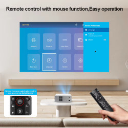 VIDEO PROJECTEUR HD 4K WIFI BT THUNDEAL TD95W TD95W - rer electronic