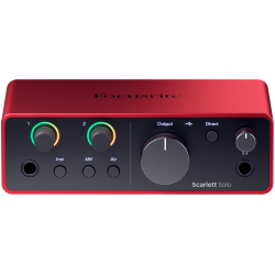 PACK FOCUSRITE 4TH GEN CARTE SON SCARLETT SOLO+CASQUE+MIC PACKSCARLETT - rer electronic