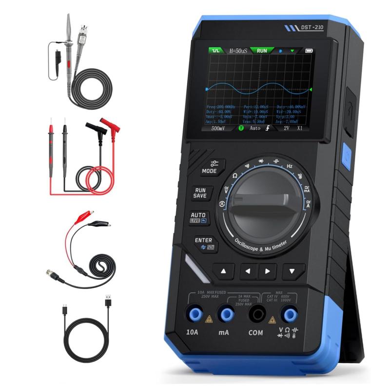 MULTIMETRE OSCILOSCOPE FNIRSI DST-201 DST201 - rer electronic