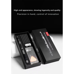 COFFRET TOURNEVIS ELECTRIQUE + 50 EMBOUTS+ CABLE USB C JM-Y02 - rer electronic