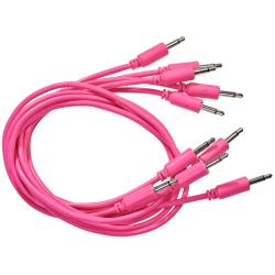 CABLE PATCH EURORACK ROSE 25CM X5 BMMPC5PK25 - rer electronic