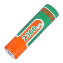 ACCU LITHIUM 18650 SUPERFIRE 3.7V 2300MA 1213 - rer electronic