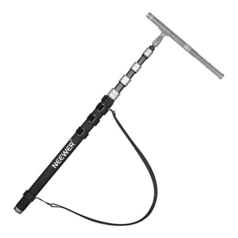 PERCHE CARBONE POUR MICRO TELESCOPIQUE 3MTS NEEWER AL3004 - rer electronic