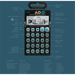 PO-14 SUB TEENAGE ENGINEERING POCKET OPERATOR PO14 - rer electronic