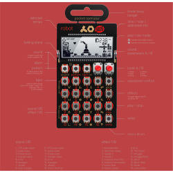 PO-28 ROBOT TEENAGE ENGINEERING POCKET OPERATOR PO28 - rer electronic