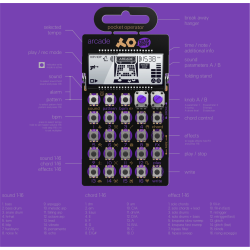 PO-20 ARCADE TEENAGE ENGINEERING POCKET OPERATOR PO20 - rer electronic