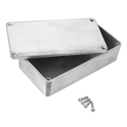 BOITIER ALU 115x65x35mm POUR PEDALE 1590B HACA13 - rer electronic