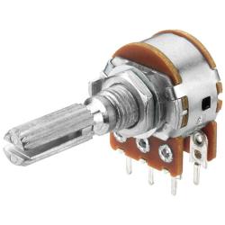 POTENTIOMETRE DOUBLE 20K ST LINEAIRE VRB20KST - rer electronic