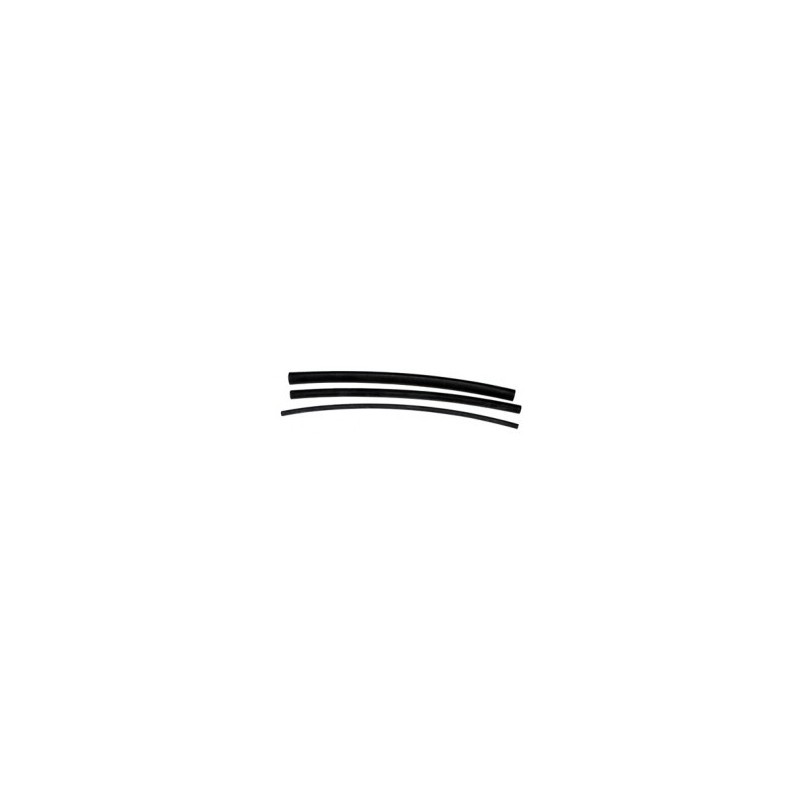 GAINE THERMORETRACTABLE NOIRE 3mm AU mL HS1670/3 - rer electronic