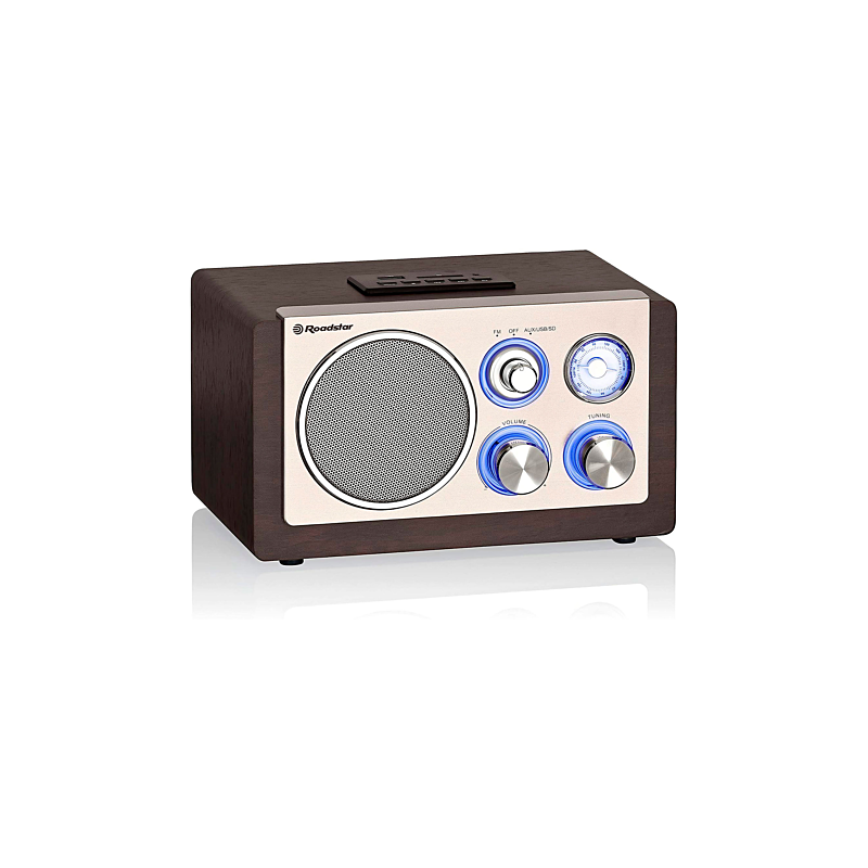 RADIO FM Roadstar HRA-1345US COULEUR BOIS HAV-TR1100 - rer electronic