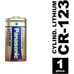 PILE 3V CR123A PANASONIC CR123A - rer electronic