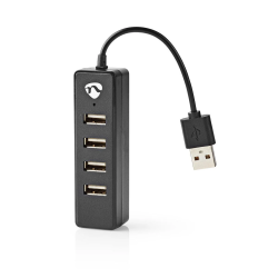 HUB USB 2.0 USB A MALE VERS 4XUSB A HUB4X20 - rer electronic
