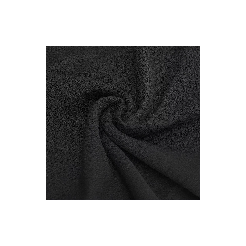 TISSU FACADE ENCEINTE NOIR AU METRE LARGEUR 50CM TIS/SW - rer electronic
