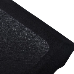 TISSU FACADE ENCEINTE NOIR AU METRE LARGEUR 50CM TIS/SW - rer electronic