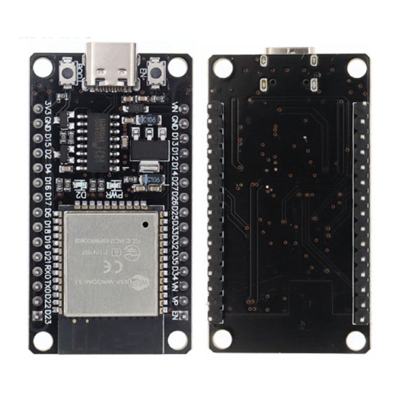 CARTE DE DEVELOPPEMENT ESP32 WIFI + BLUETOOTH CP2102 ESP32 - rer electronic