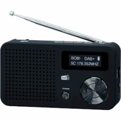Radio portable DAB+/FM DABMAN avec Bluetooth noir DABMAN13 - rer electronic