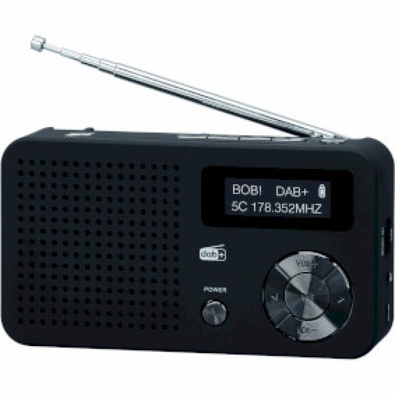 Radio portable DAB+/FM DABMAN avec Bluetooth noir DABMAN13 - rer electronic