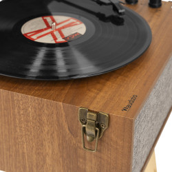 PLATINE VINYLE RETRO SUR PIEDS AUDIZIO BLUETOOTH USB FREMONT - rer electronic