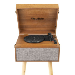 PLATINE VINYLE RETRO SUR PIEDS AUDIZIO BLUETOOTH USB FREMONT - rer electronic