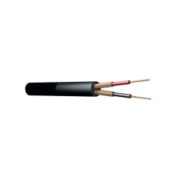 CABLE DMX 2C NOIR 2 CONDUCTEURS 803686 - rer electronic