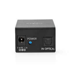 SPLITTER OPTIQUE TOSLINK 2 SORTIES ASPL2512BK - rer electronic