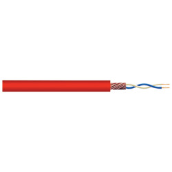 CABLE BLINDE 2CONDUCTEURS ROND ROUGE MLC-102/RT - rer electronic
