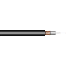 CABLE 50 OHMS 6MM RG58U RG58CU - rer electronic
