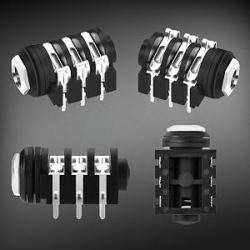 JACK 6.35 Chassis Stéréo coupure MZT-203 - rer electronic