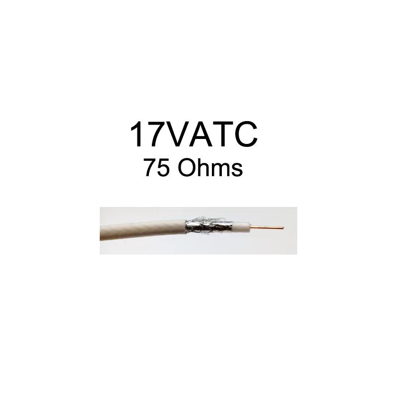 CABLE COAXIAL TV 75 OHMS 17VATC CA1700 - rer electronic