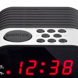 RADIO REVEIL DIGITAL LENCO CR-07 WHITE HAV-CR76 - rer electronic