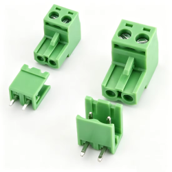 CONNECTEUR PHOENIX 2P A VIS 1MALE/1 FEM 146624 - rer electronic
