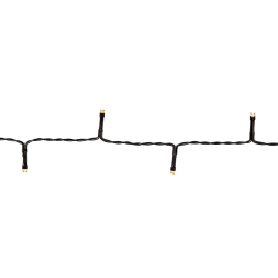 Éclairage de Noël Guirlande lumineuse de 7,2 m avec 96 LED sur un câble noir CLBO96 - rer electronic