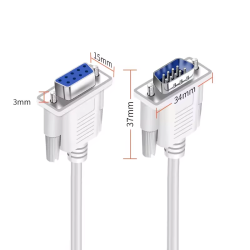 CORDON INFORM DB9 M/F 1.5M. CABLE-152 - rer electronic