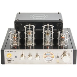 AMPLIFICATEUR STEREO A TUBES 2 X 25W MAD-TA10BT - rer electronic