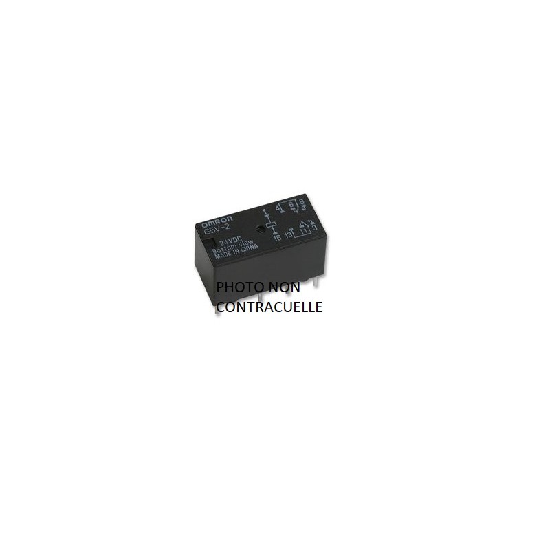 RELAIS 24V 10A CARRE FINDER RLF3611-9024 - rer electronic