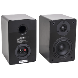 ENCEINTE HIFI MADISON NOIR LAQUEES PAIRE MAD-BS4BL - rer electronic