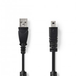 CORDON USB VERS UC-E6 8PIN POUR APPAREIL PHOTO LEICA VLCP60810B20 - rer electronic