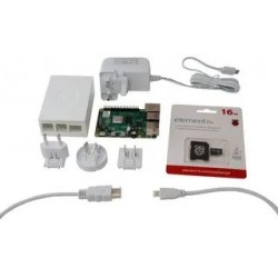 KIT RASPBERRY PI 4 4GB +CABLE HDMI + BOITIER + CARTE SD + ALIM KITRASP - rer electronic