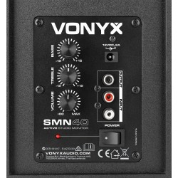 MONITEURS VONYX 4 POUCES 50W LA PAIRE 178.968 - rer electronic