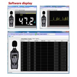 Sonomètre UDB avec logiciel de données TA8153B - rer electronic