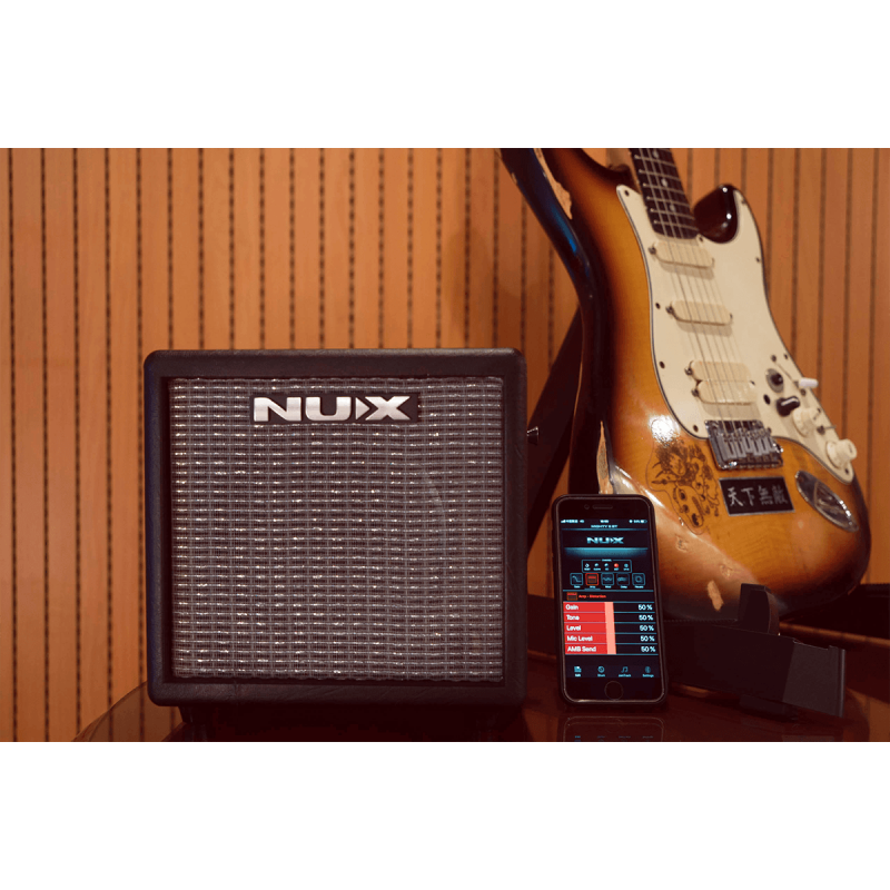 Ampli casque Nux guitare/basse de poche Bluetooth
