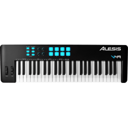 CLAVIER MAITRE V49MKII ALESIS USB MIDI 49 notes 8 pads V49MKII - rer electronic