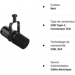MICRO PODCAST USB C et XLR FDUCE SL40 SL40 - rer electronic